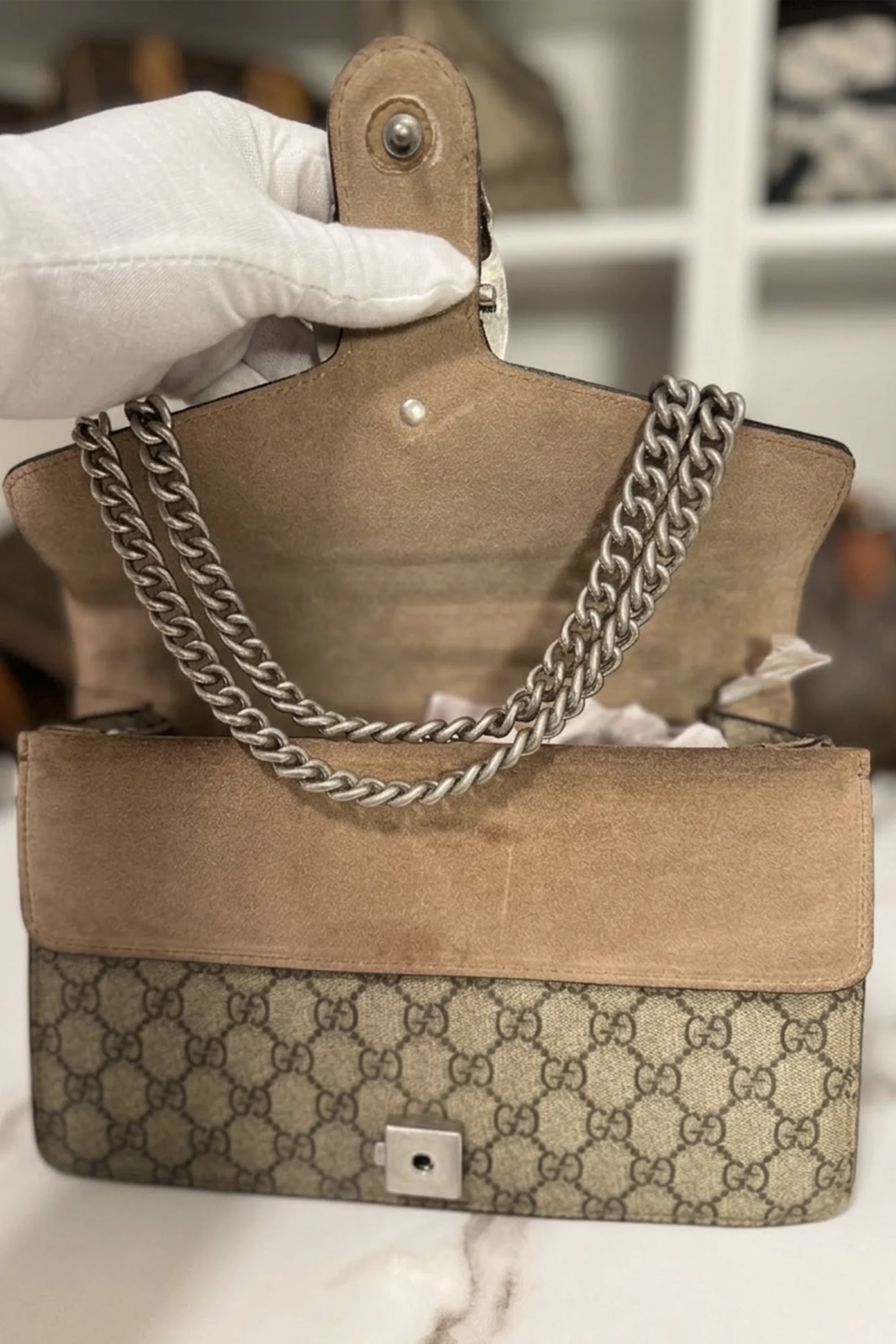 Gucci Mini Dionysus Shoulder Bag - Image 6