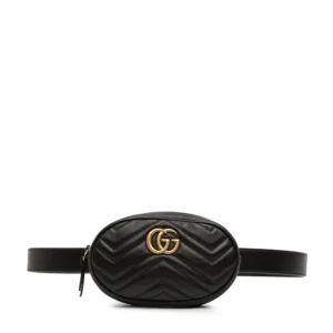 Gucci GG Marmont Matelassé Leather Belt Bag